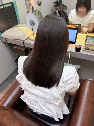 ロング カラー amie所属・ナチュラルカラー/ moeのヘアスタイル