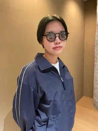 ミディアム カラー カサイ シオンのヘアスタイル