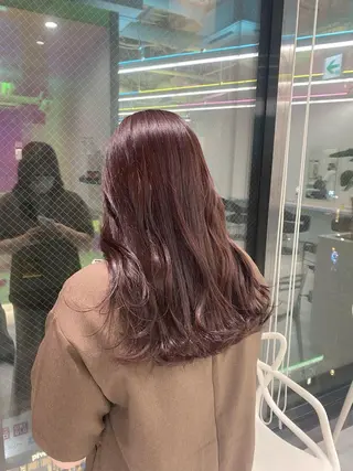 ロング カラー ヘアアレンジ 🥀社内技術講師🥀 稲場皓一のヘアスタイル