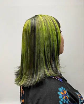 セミロング カラー KAH所属・Koichi Satoのヘアスタイル