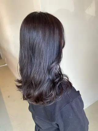 セミロング カラー haruki所属・. nozomiのヘアスタイル