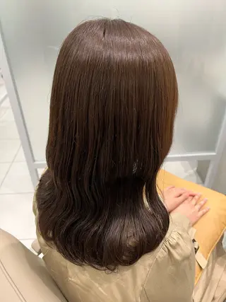 セミロング カラー Eleanor 池袋 🧸Madoka🧸のヘアスタイル