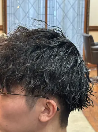 ショート パーマ メンズ おしゃれ泥棒 石原メンズ特化美容師のヘアスタイル