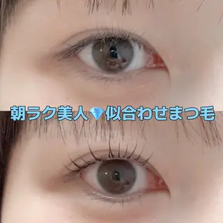 マツエク・マツパ 🫧推し活前に盛れる 眉まつ毛🫧YURIのマツエク・マツパデザイン