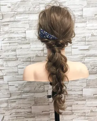 ロング ヘアアレンジ omocha hair salon所属・大嶋 伸吾のヘアスタイル