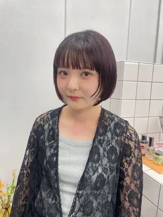 ショート カラー 関 京磨のヘアスタイル
