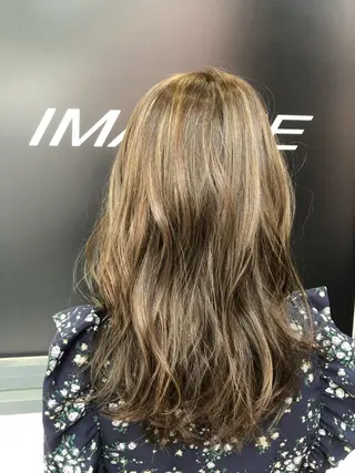 セミロング カラー 🫧セントリック経堂 SAKURA🫧のヘアスタイル