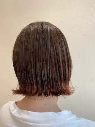 ショート カラー 店長ハイトーンカラー 柞山史奈のヘアスタイル