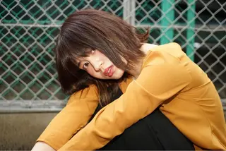 ミディアム カラー 加藤 あやみのヘアスタイル