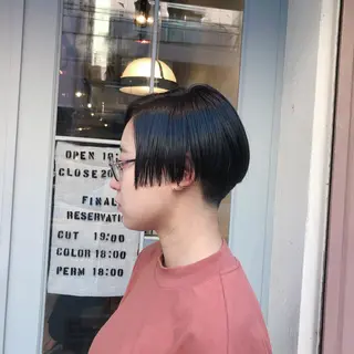 ショート コクブ アキヨのヘアスタイル