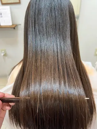 ロング 森本 翔大のヘアスタイル