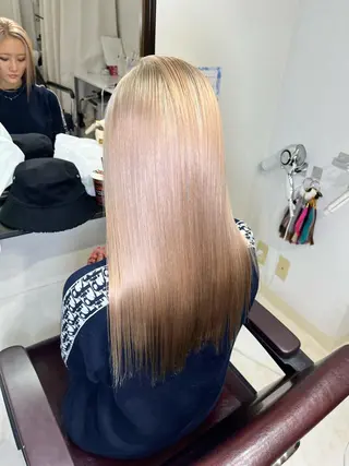 ロング 【Diar】オーナー アキヨシケンタのヘアスタイル