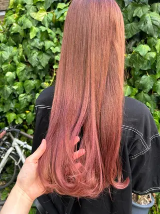 ロング 🤍Nozomi/ オリーブカラー🌿のヘアスタイル