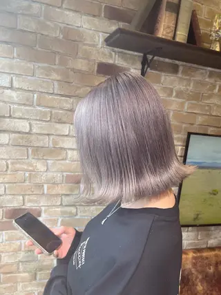 ミディアム 🧡ミルクティー/ レイヤー🧡ショウナのヘアスタイル