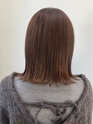 ミディアム カラー メンズ recipe 黒木 彩那のヘアスタイル