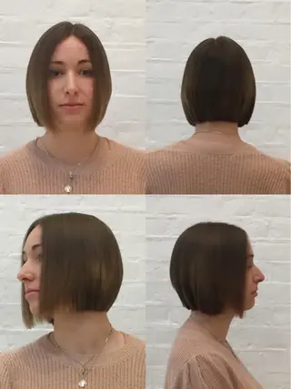 ミディアム 韓・中華美女ヘア 🇰🇷×🇨🇳のヘアスタイル