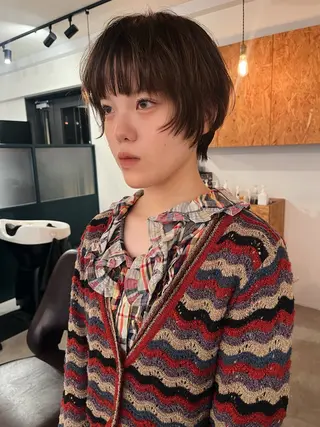 ショート 暖色/パーマ 🌼クニトウメイのヘアスタイル