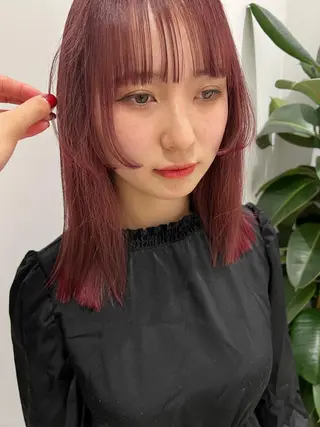 ミディアム カラー マツエクmarry池袋所属・マツエクモデル無料 marry 池袋秦のマツエク・マツパデザイン