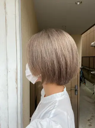ショート カラー La Bonheur hair etoile所属・SAITO YUTAのヘアスタイル