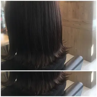 ミディアム カラー Aguhair所属・土屋 ゆうこのヘアスタイル