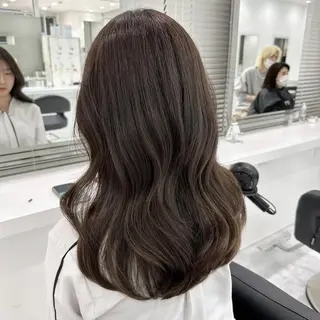 カラー Cure所属・透明感カラー🌿 yuika🤎🍨のヘアスタイル