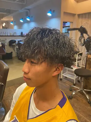 パーマ メンズ ハヤシカズキ/カラー ✂/メンズパーマのヘアスタイル