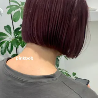 ミディアム カラー 顔周りレイヤー 🎀マリノのヘアスタイル