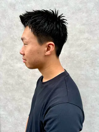 メンズ 米元 春奈のヘアスタイル