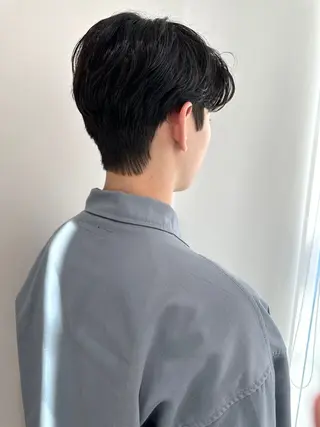 パーマ メンズ 松浦ゆずき 韓国/ 診断/ダウンパーマのヘアスタイル