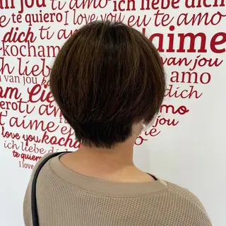 ショート カラー CREAPY所属・CREAPY　日向野 利菜のヘアスタイル