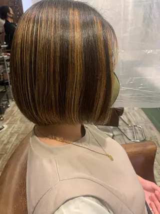 ミディアム 小沼采唯👧🏼 海好きオヌちゃんのヘアスタイル