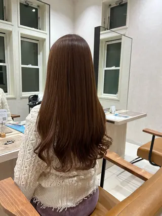 ロング レディースショート／ メンズパーマ／足立のヘアスタイル