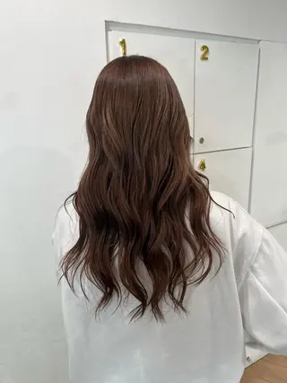 ロング 💛NOZOMI💛 ハイトーンカラーのヘアスタイル