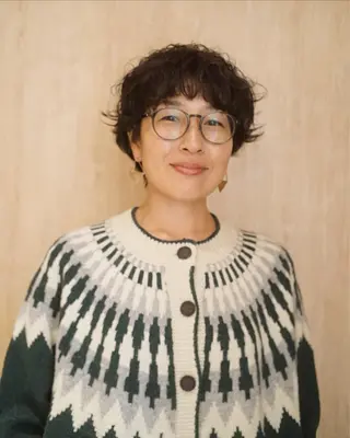 ショート パーマ 似合わせ レイヤー須川のヘアスタイル