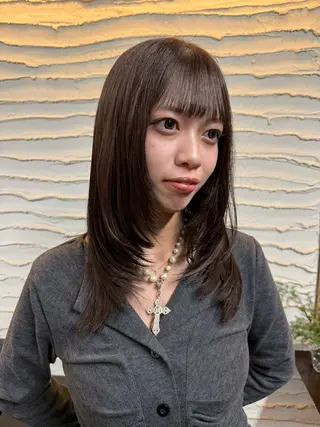 ロング カラー K'sfolio【ケイズフォリオ】所属・小森谷 美和のヘアスタイル