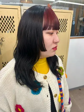 セミロング カラー 🌼sunc HINAMI🌼のヘアスタイル