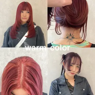 カラー niil所属・REINA /niil/女性限定のヘアスタイル