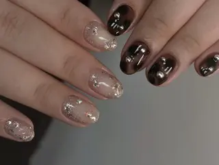 ネイル By moonネイル 🌷ワンホン/韓国風のネイルデザイン