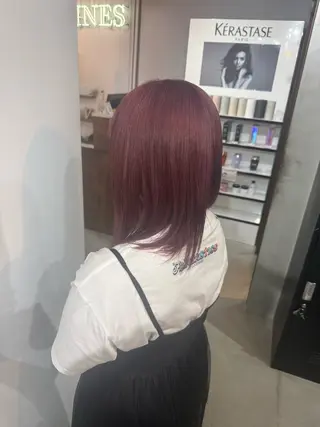 カラー 篠田 舞のヘアスタイル