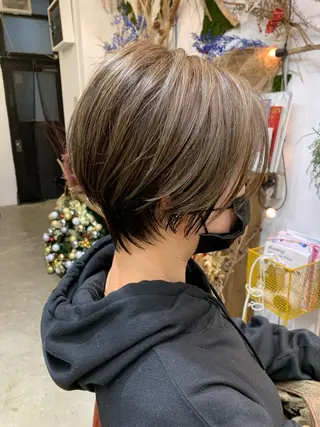 ショート volta∞knot【ボルタノット】所属・topstylist 満足度⭐️堀川星哉のヘアスタイル