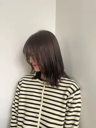 カラー とば みゆうのヘアスタイル