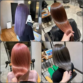 ロング カラー SALOWIN 栄３丁目店所属・福田 修平💎 髪質改善/美髪矯正のヘアスタイル