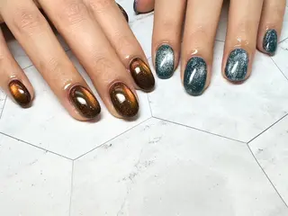 ネイル Queennail 北堀江megumiのネイルデザイン