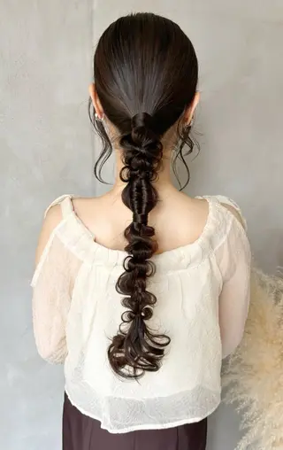 ヘアアレンジ 可児 令路のヘアスタイル