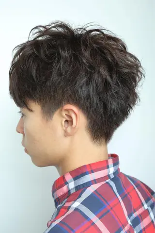 ショート メンズ 稲田 全将のヘアスタイル