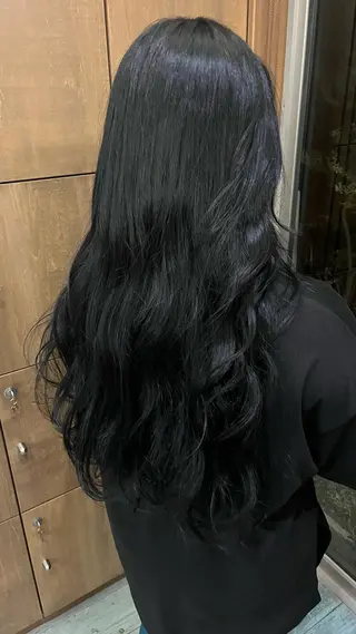 ロング カラー 栗林 姫花のヘアスタイル