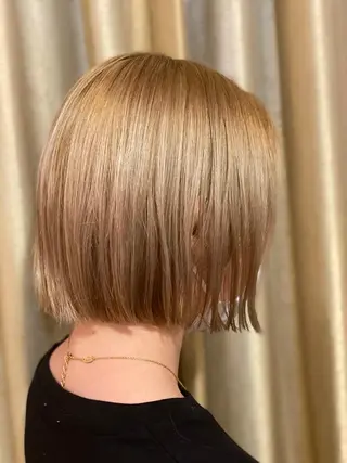 ショート カラー MONIQA所属・🐲RYUKI メンズブリーチのヘアスタイル