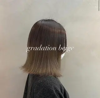ミディアム カラー マンツーマン施術🌷 透明感/HIKARIのヘアスタイル