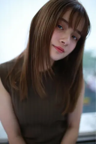 セミロング カラー パーマ ヘアアレンジ メンズ キッズ ネイル マツエク・マツパ premier modelsのヘアスタイル