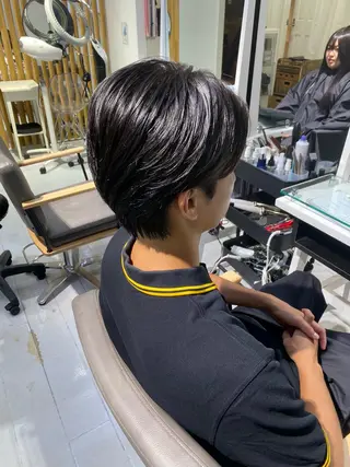 ショート メンズ 🇰🇷韓国風カット 🇰🇷　鈴木海斗のヘアスタイル